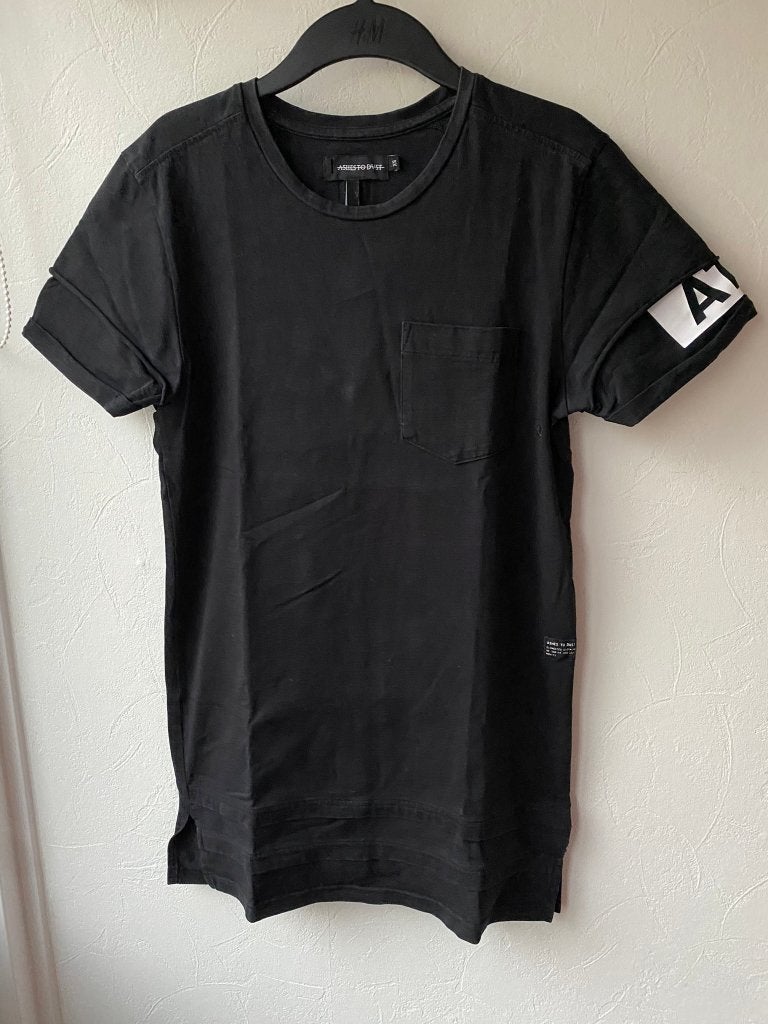 Zwart t-shirt Ashes to Dust (The Sting) maat XS, Kleding | Heren, T-shirts, Zwart, Ophalen of Verzenden, Maat 46 (S) of kleiner