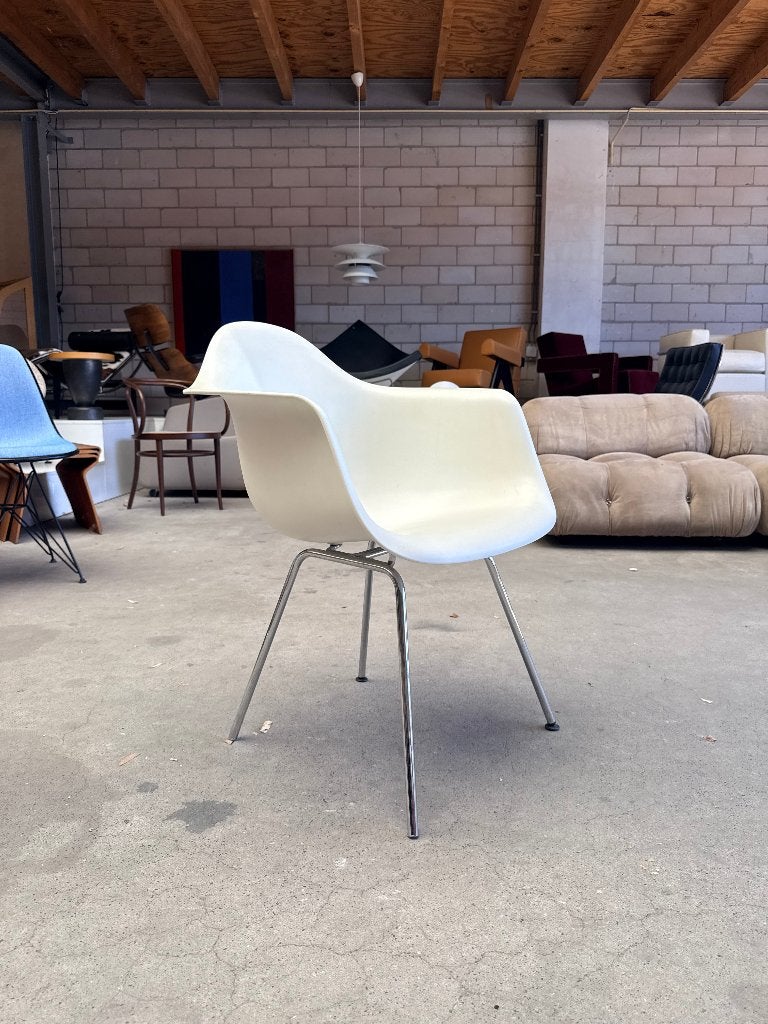 Vitra Eames DAX chair, Huis en Inrichting, Stoelen, Ophalen, Gebruikt, Wit, Vintage