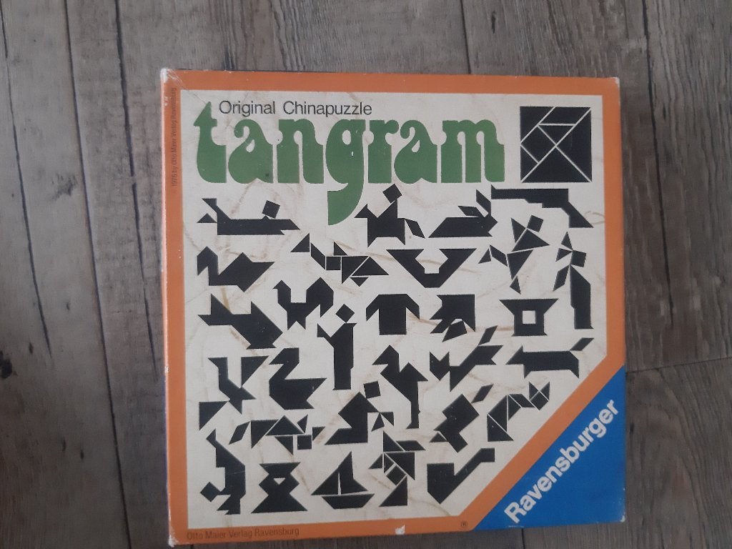 Tangram - original Chinapuzzle - Ravensburger, Ophalen, Minder dan 500 stukjes, Zo goed als nieuw, Overige typen