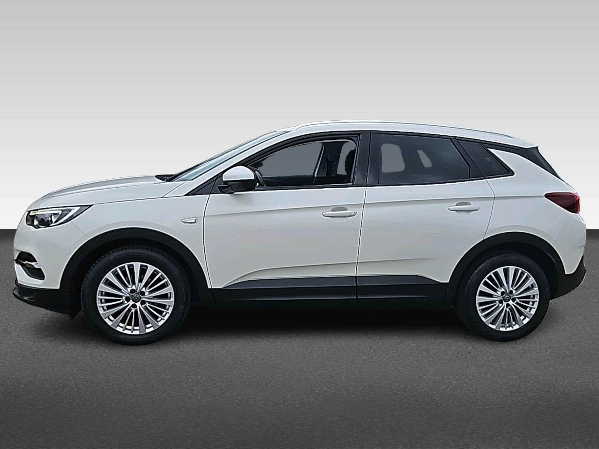 Opel Grandland X 1.2 Turbo Innovation, Auto's, Automaat, Gebruikt, 1199 cc, Wit