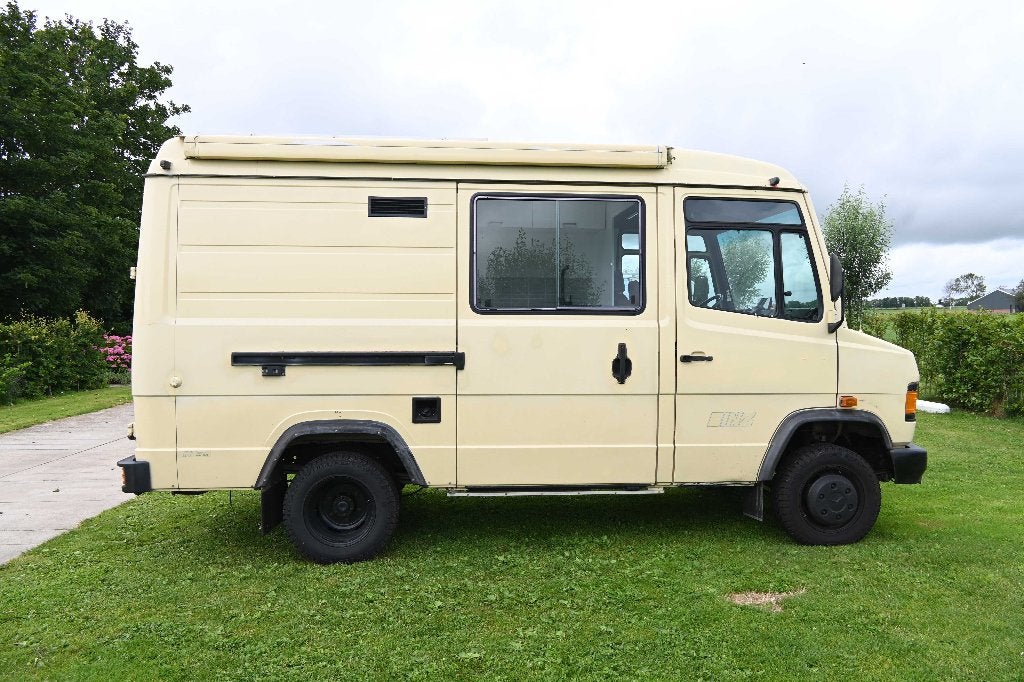 MercedesBenz Vario 510 Camper 1992, Benzine, Airco, Automaat, Caravans en Kamperen, Campers, Automaat, Buscamper of Camperbus