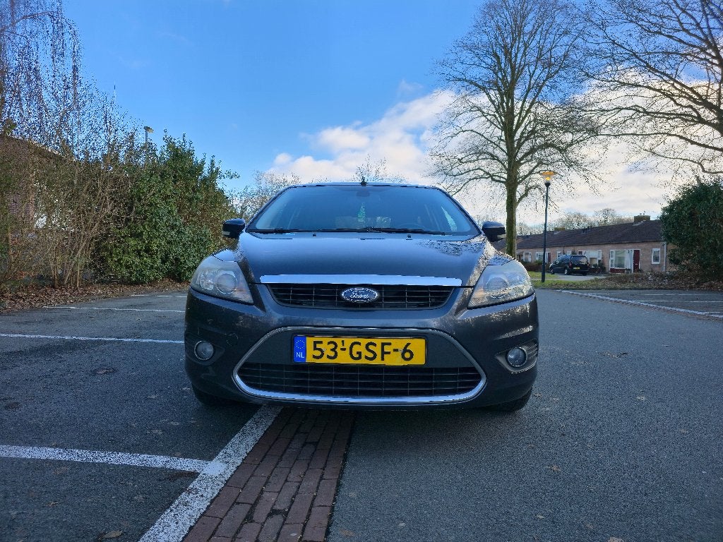 Ford Focus 1.6 74KW Wagon AUT 2008 Grijs, Auto's, 1596 cc, Zwart, 4 cilinders, 100 pk