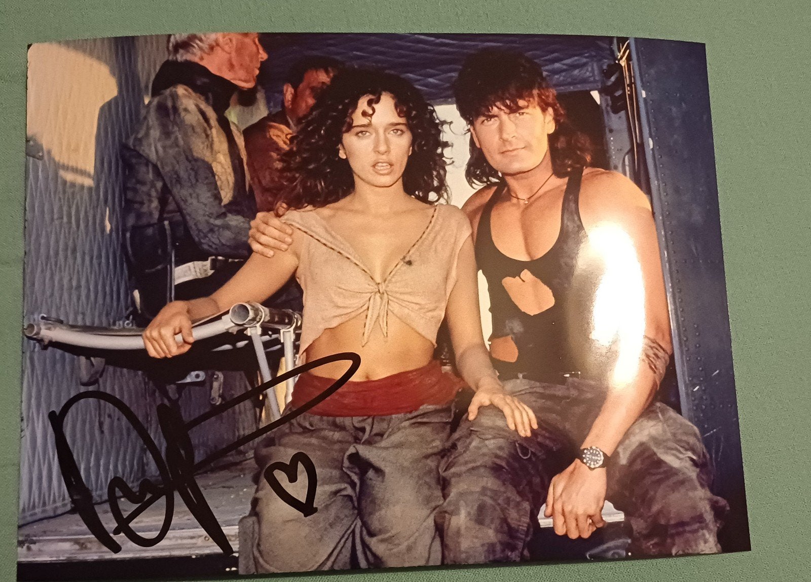 Valeria Golino handtekening gesigneerde foto 20x15cm, Ophalen of Verzenden, Zo goed als nieuw, Foto of Kaart