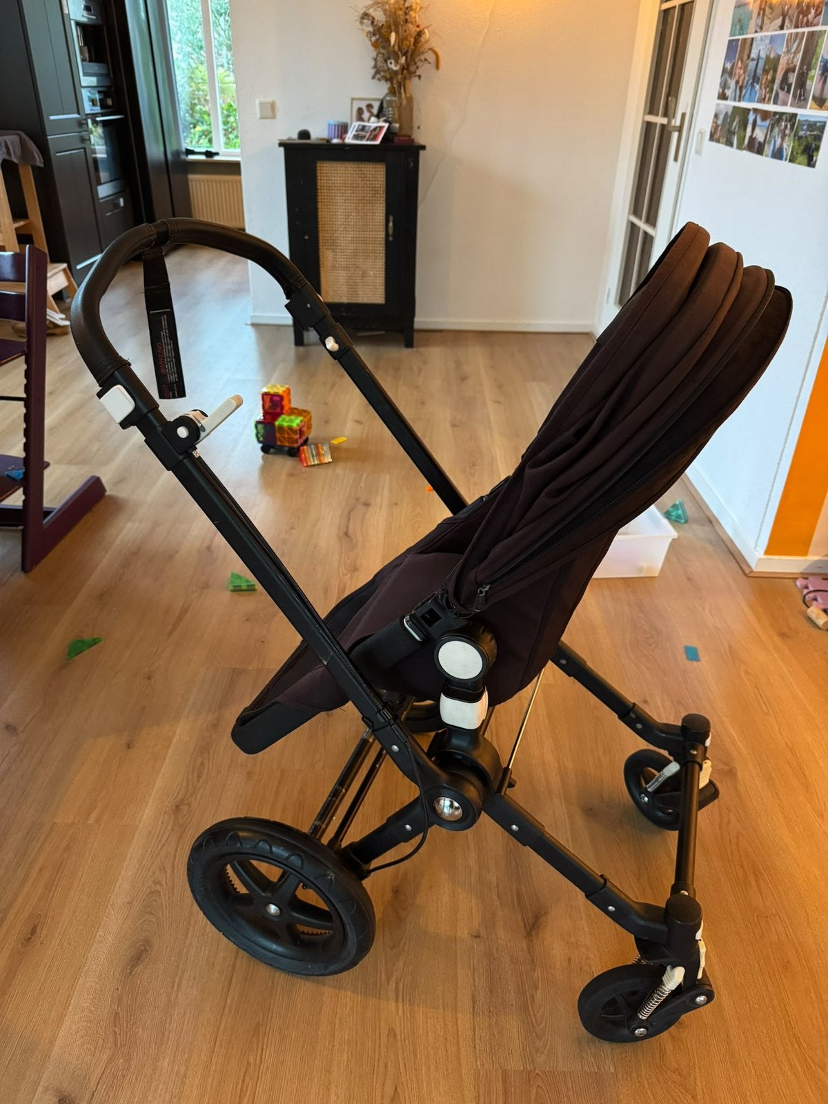 Bugaboo kinderwagen incl reiswieg en trappelzak, Ophalen, Gebruikt