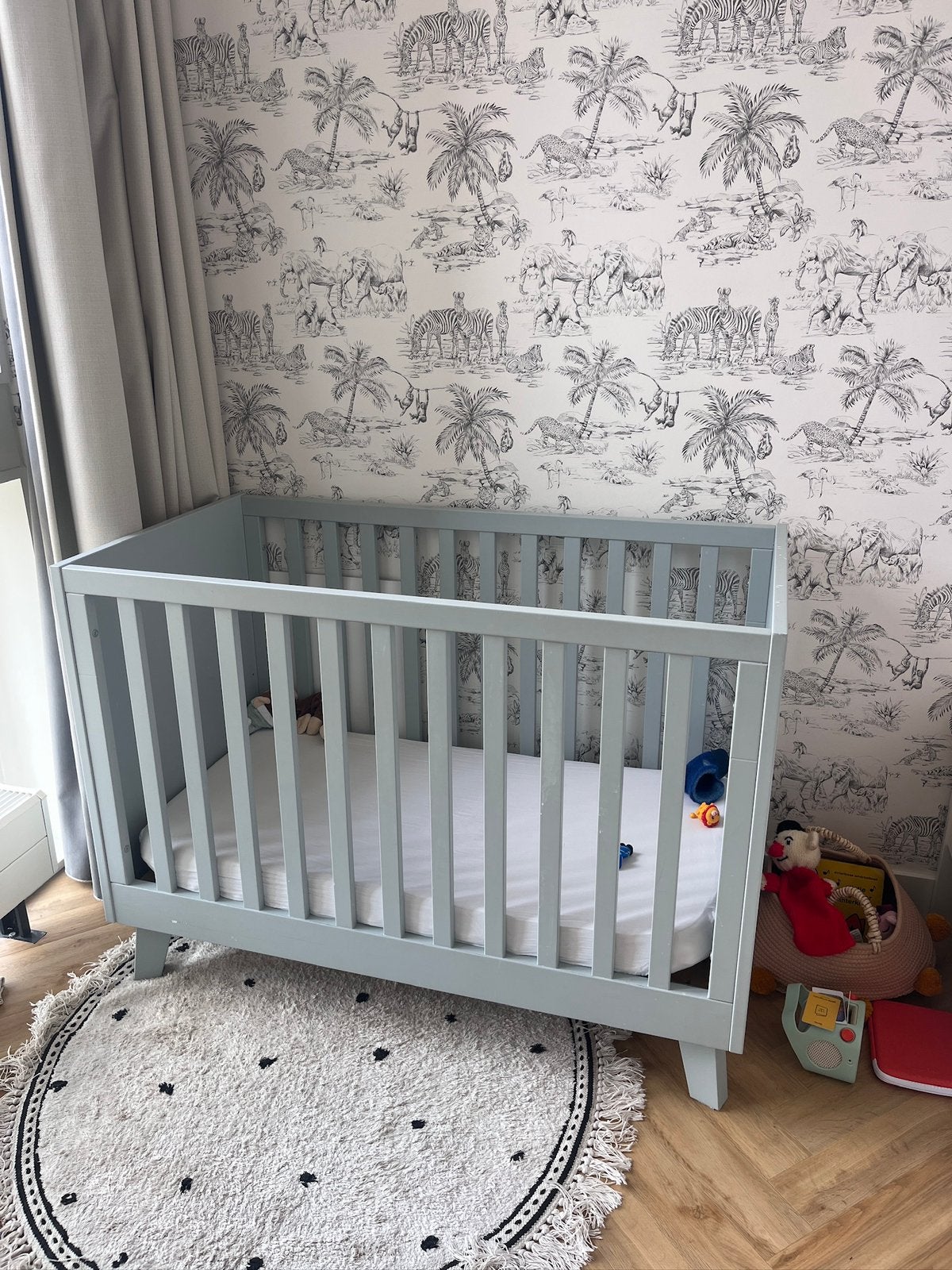 Complete babykamer: kast, ledikantje, commode, Kinderen en Baby's, Kinderkamer | Complete kinderkamers, Ophalen, Zo goed als nieuw