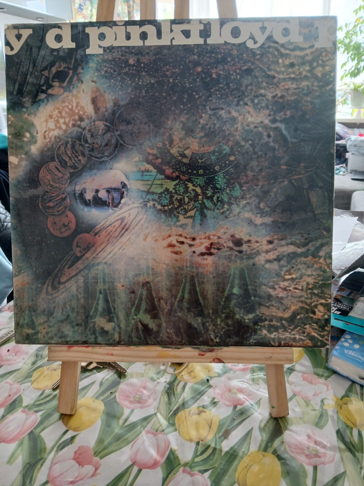 Pink Floyd - A Saucerful of Secrets LP, LP, Rock, Gebruikt, Ophalen of Verzenden