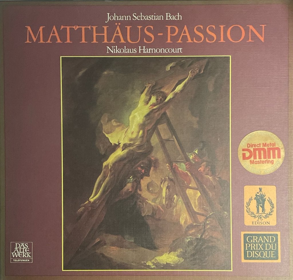 Johann Sebastian Bach - Matthäus Passion, Overige typen, Ophalen of Verzenden, Zo goed als nieuw, 12 inch