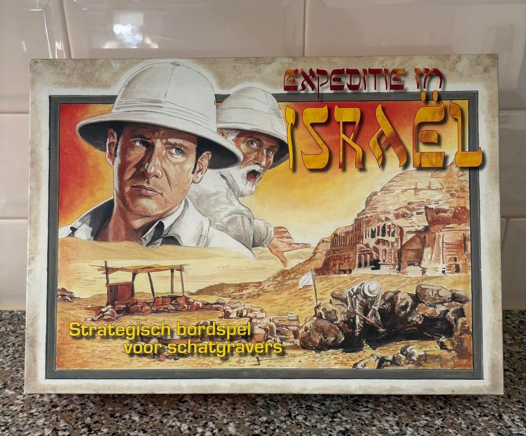 Strategisch bordspel, Expeditie in Israel, Ophalen of Verzenden, Zo goed als nieuw