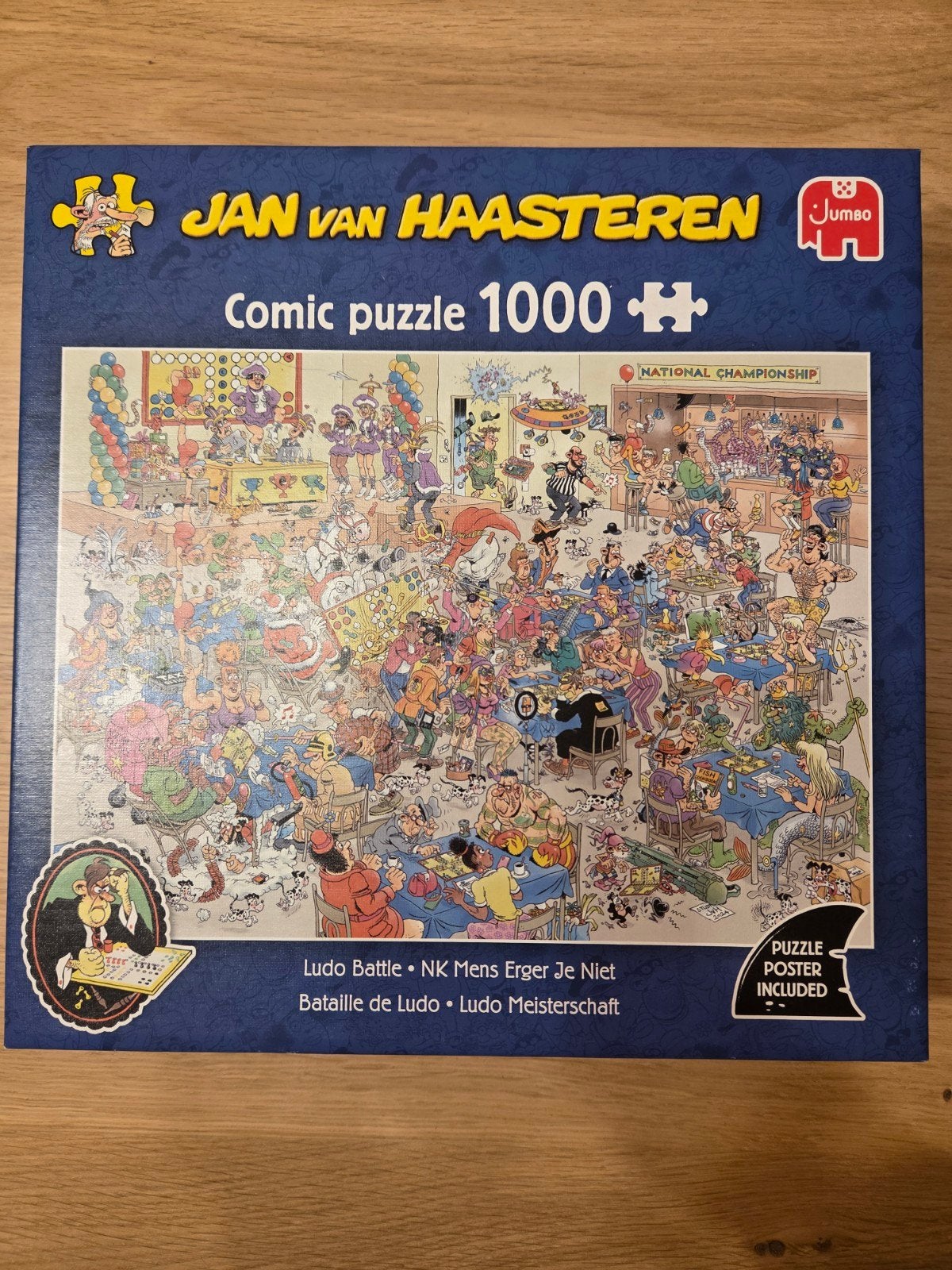 Jan van Haasteren NK Mens Erger Je Niet