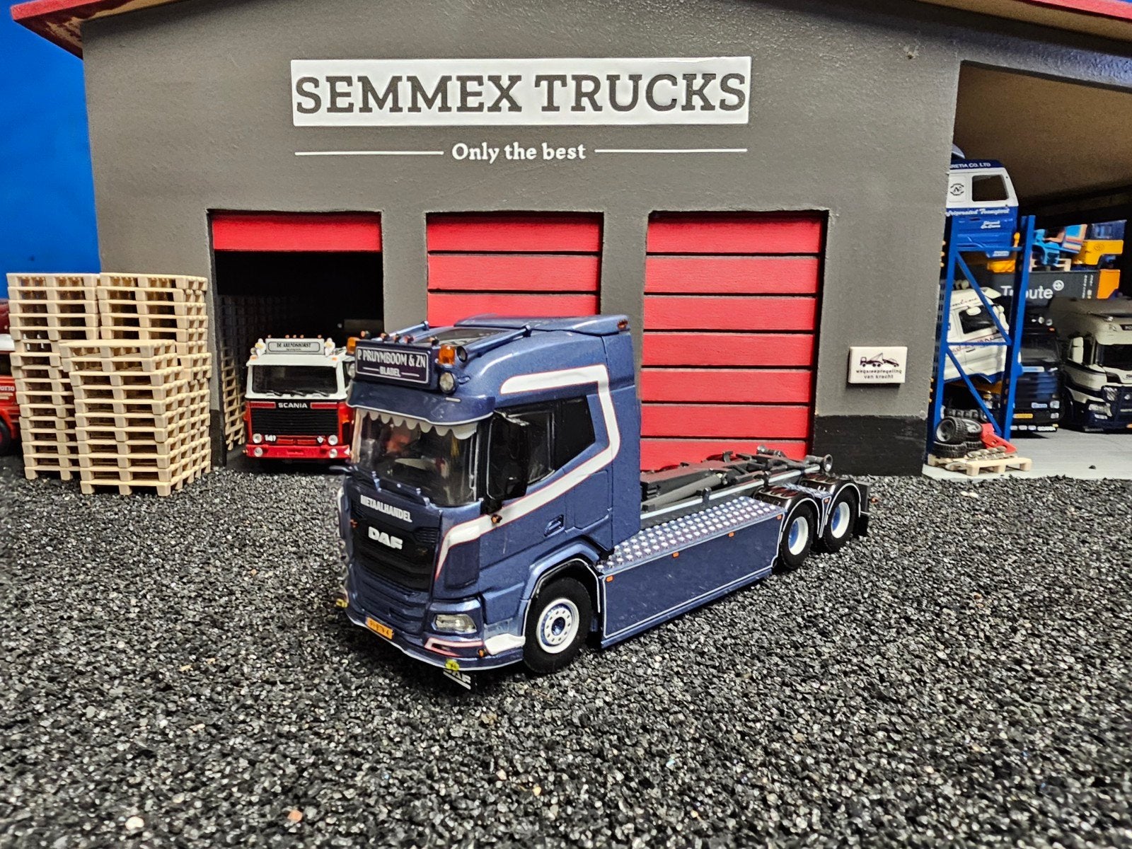 wsi daf xf pruymboom metaalhandel losse truck, Hobby en Vrije tijd, Ophalen, Zo goed als nieuw, Bus of Vrachtwagen, Wsi