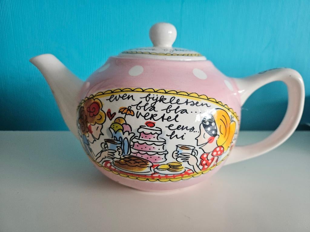 Blond Amsterdam theepot, Gebruikt, Blond Amsterdam, Overige typen, Ophalen of Verzenden