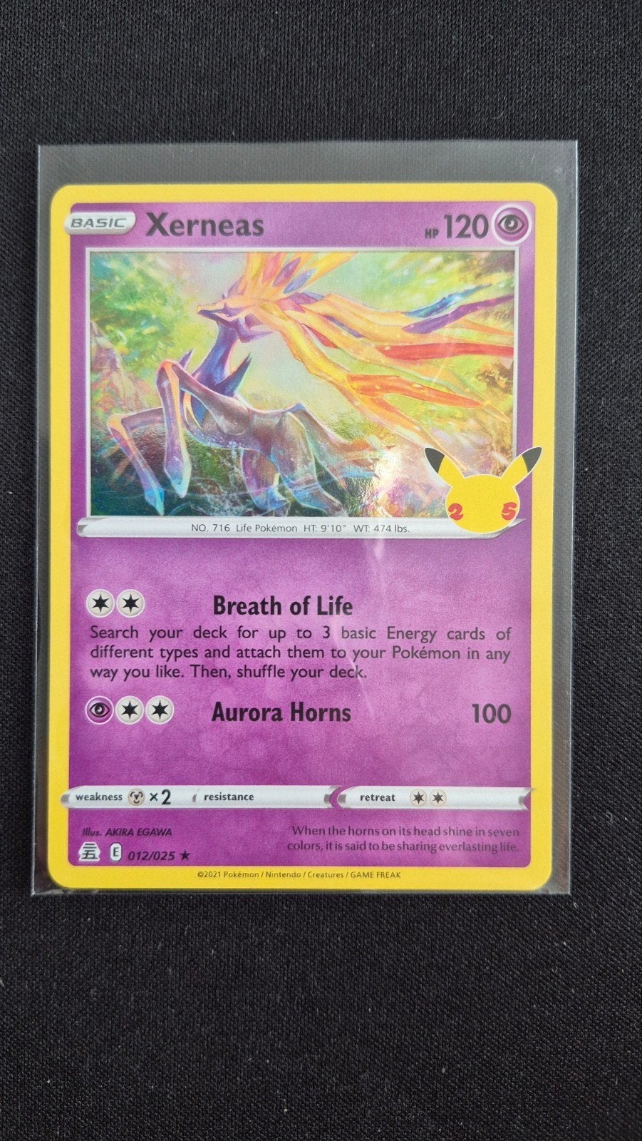 Xerneas 012/025 – McDonald's 25th Anniversary, Verzenden, Zo goed als nieuw, Losse kaart