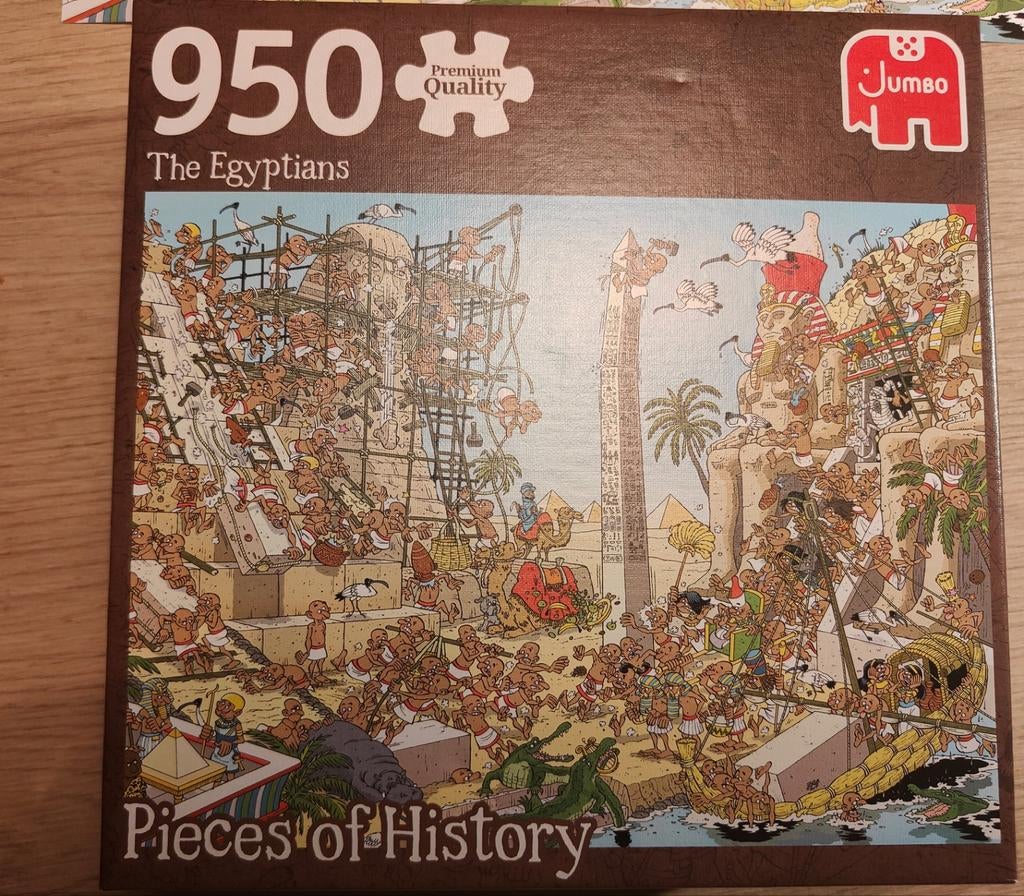 Jan van Haasteren puzzel 950 stukjes The Egyptians, Ophalen of Verzenden