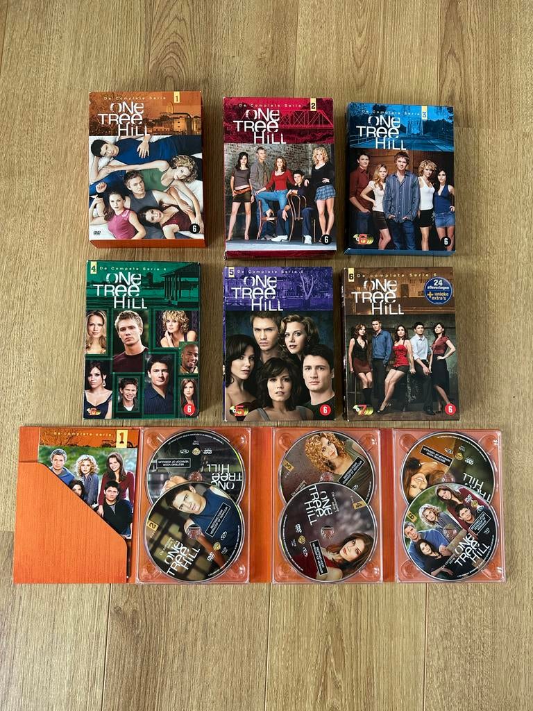 One Tree Hill - Complete Serie 1 t/m 6 DVD Boxset, Cd's en Dvd's, Dvd's | Tv en Series, Boxset, Drama, Ophalen of Verzenden, Zo goed als nieuw
