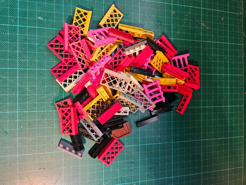 Lego - hekjes, Kinderen en Baby's, Speelgoed | Duplo en Lego, Ophalen of Verzenden, Gebruikt, Losse stenen, Lego