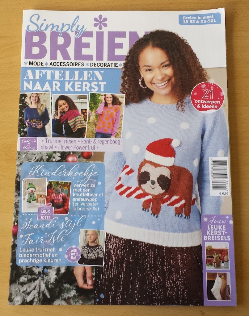 Simply Breien - Kerstmis - december 2022, Gebruikt, Ophalen of Verzenden, Breien, Patroon of Boek