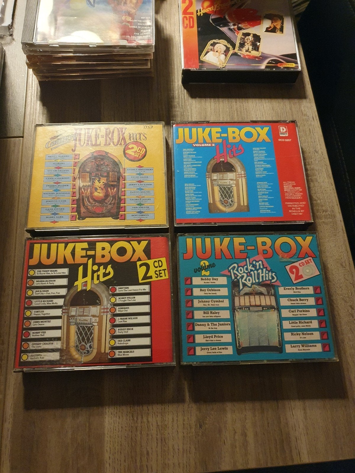 4x cd jukebox, Ophalen of Verzenden, Zo goed als nieuw