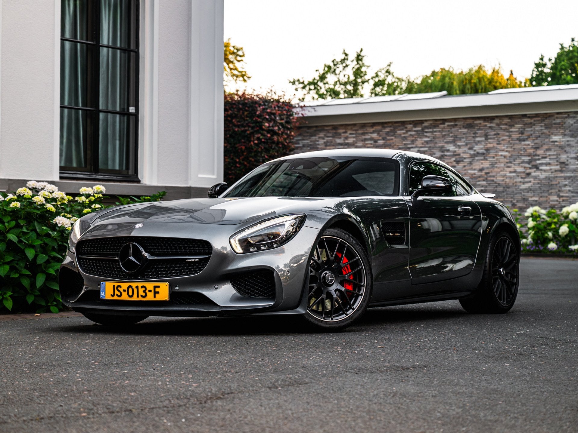 Mercedes-Benz AMG GT 4.0 S 510Pk Edition 1 Aero pakket Carbo, Auto's, Mercedes-Benz, Automaat, Dealer onderhouden, Achterwielaandrijving