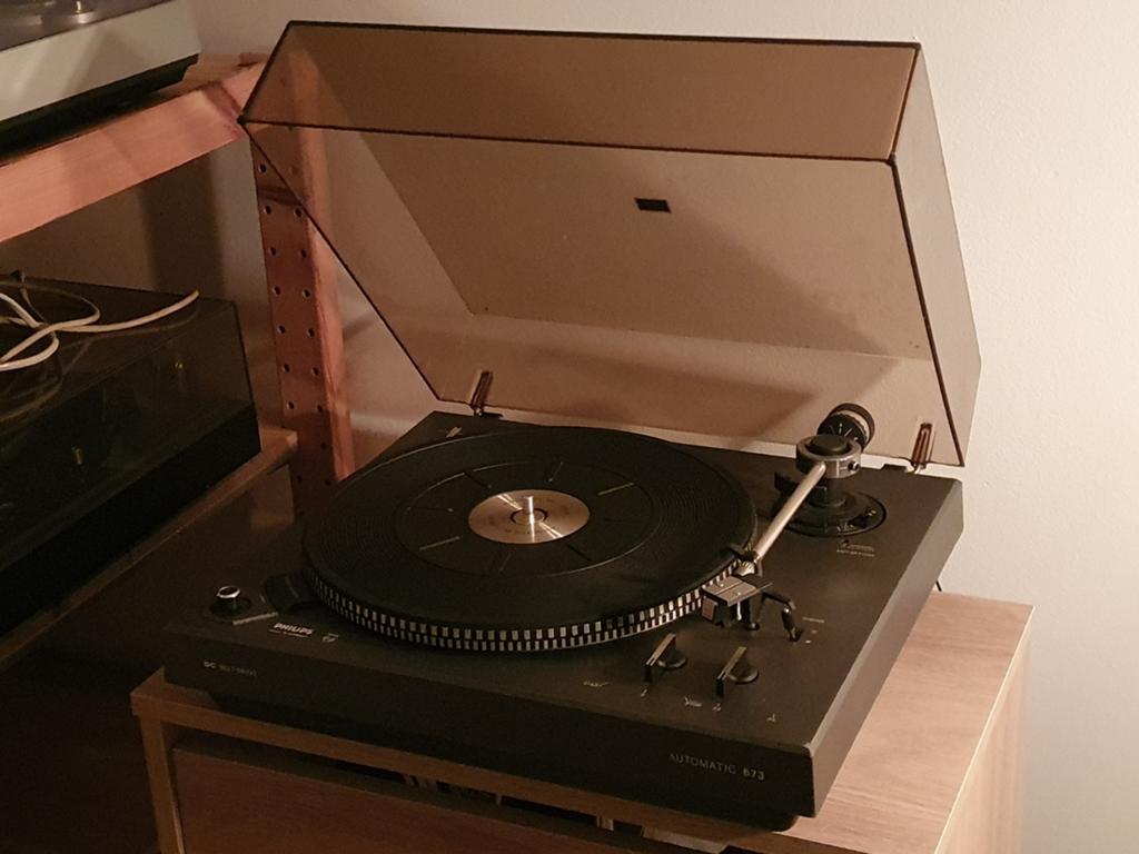 Philips 673 Platenspeler, Ophalen, Philips, Gebruikt, Automatisch