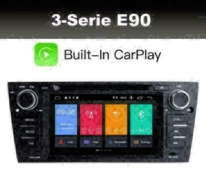 BMW 3serie e90 radio navigatie android 9.0 wifi dab+ carkit, Ophalen of Verzenden, Nieuw