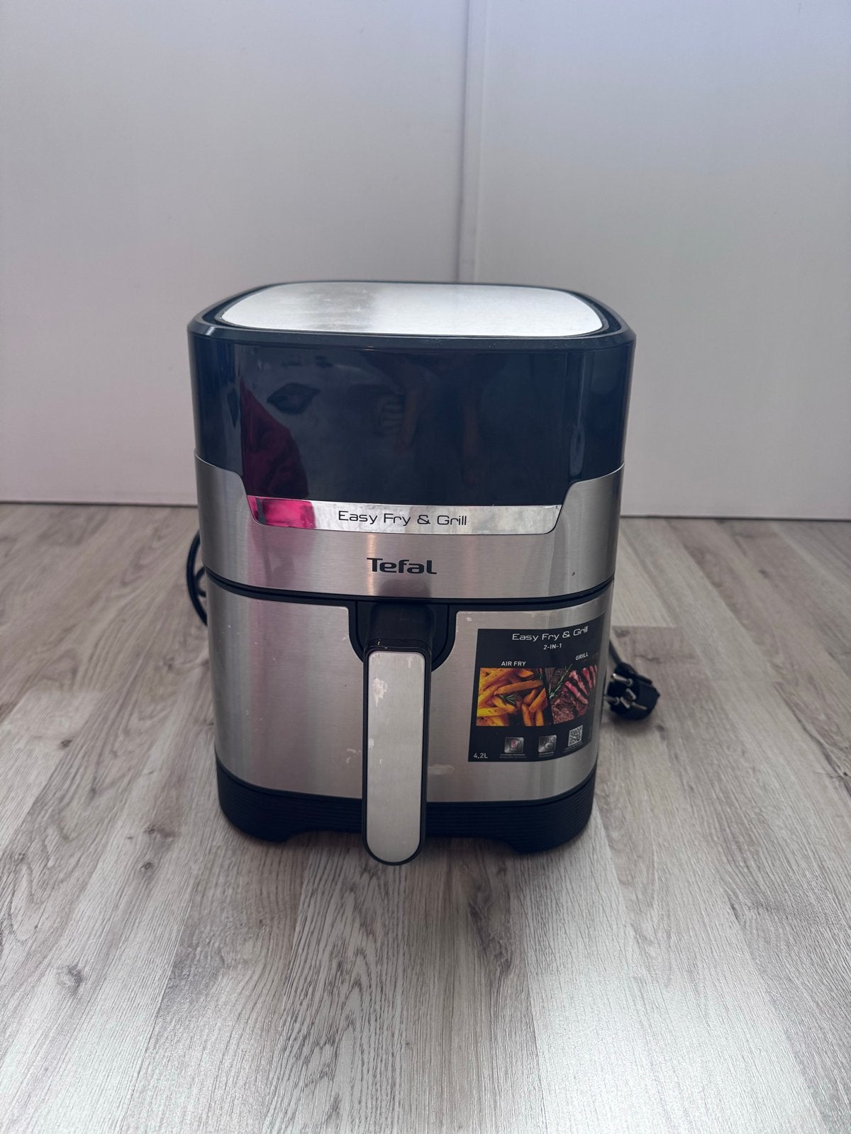 Tefal Easy Fry & Grill Airfryer - Werkt perfect!, Ophalen, Zo goed als nieuw, Airfryer, 1000 t/m 1499 gram