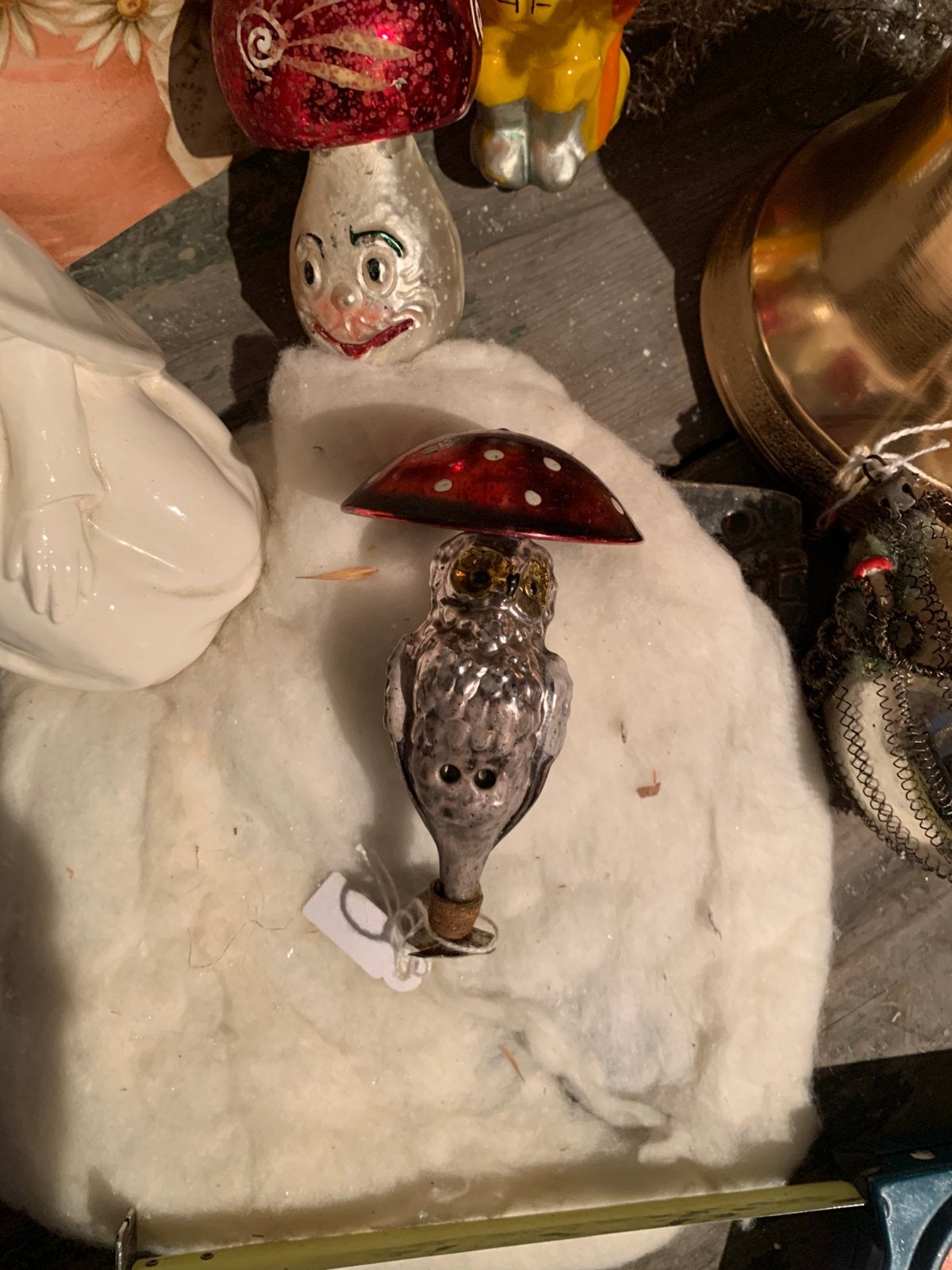 Kerst vogel op clip, Gebruikt, T, Ophalen of Verzenden, N