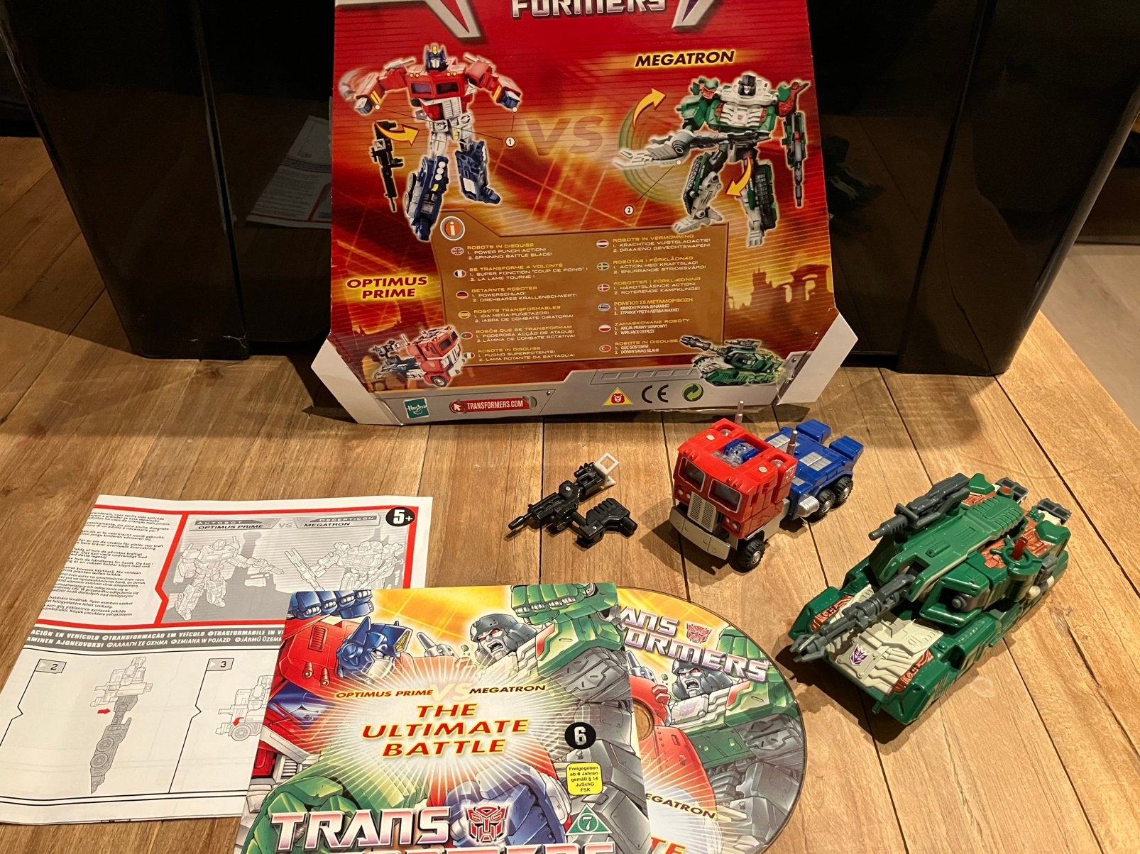 Trsnsformers RID Deluxe Prime & Megatron, Verzamelen, Overige generaties, Ophalen of Verzenden, Zo goed als nieuw, Autobots