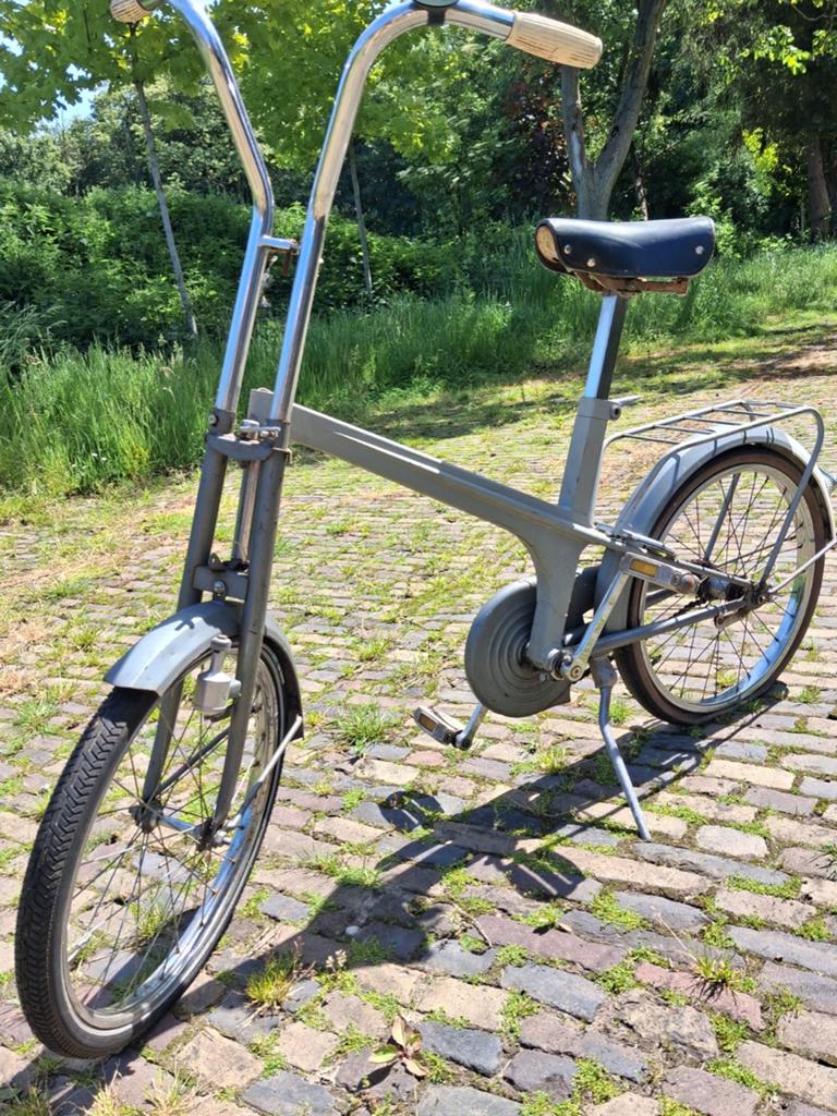 Vintage Magneet fiets grijs. Ophalen inTwello., Ophalen, Gebruikt, 20 inch of meer