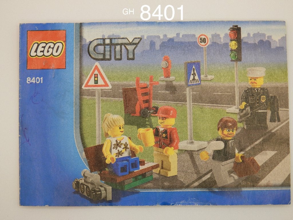 Lego 8401 City Minifigure Collection, Lego, Ophalen of Verzenden, Inclusief instructies, Complete set