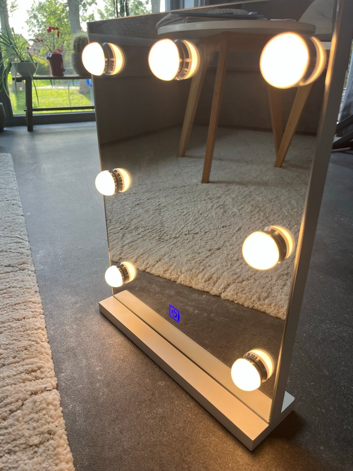 Kwantum Hollywood Make-up Spiegel met Verlichting, Ophalen, Minder dan 50 cm, 100 tot 150 cm, Zo goed als nieuw