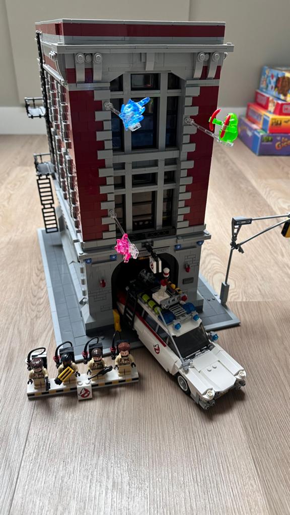 LEGO Ghostbusters Firehouse Headquarters met Ecto-1, Ophalen, Zo goed als nieuw, Overige merken