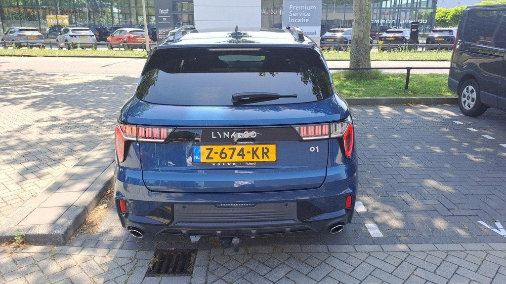 Lynk & Co 01 1.5 | Trekhaak 1800 KG | Panoramadak | Privacy, Auto's, Lynk & Co, 12 maanden, Stof, Blauw, 120 €/maand