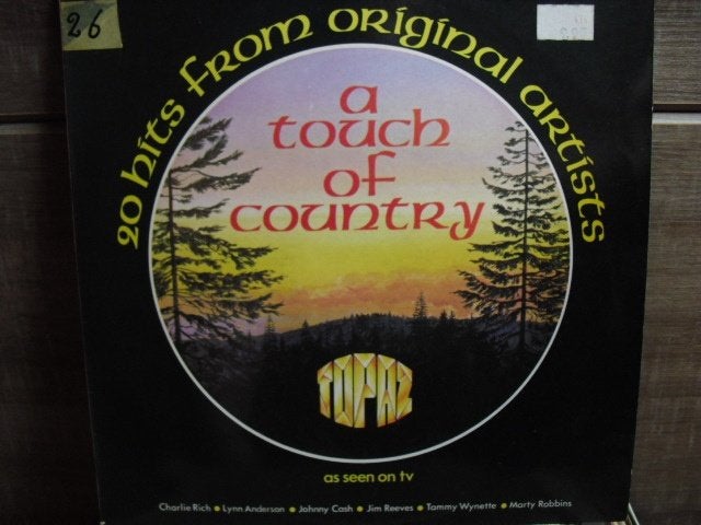 - A Touch of Country - 20 Hits From Orginal Artists - LP, Americana, LP, Gebruikt, Ophalen of Verzenden