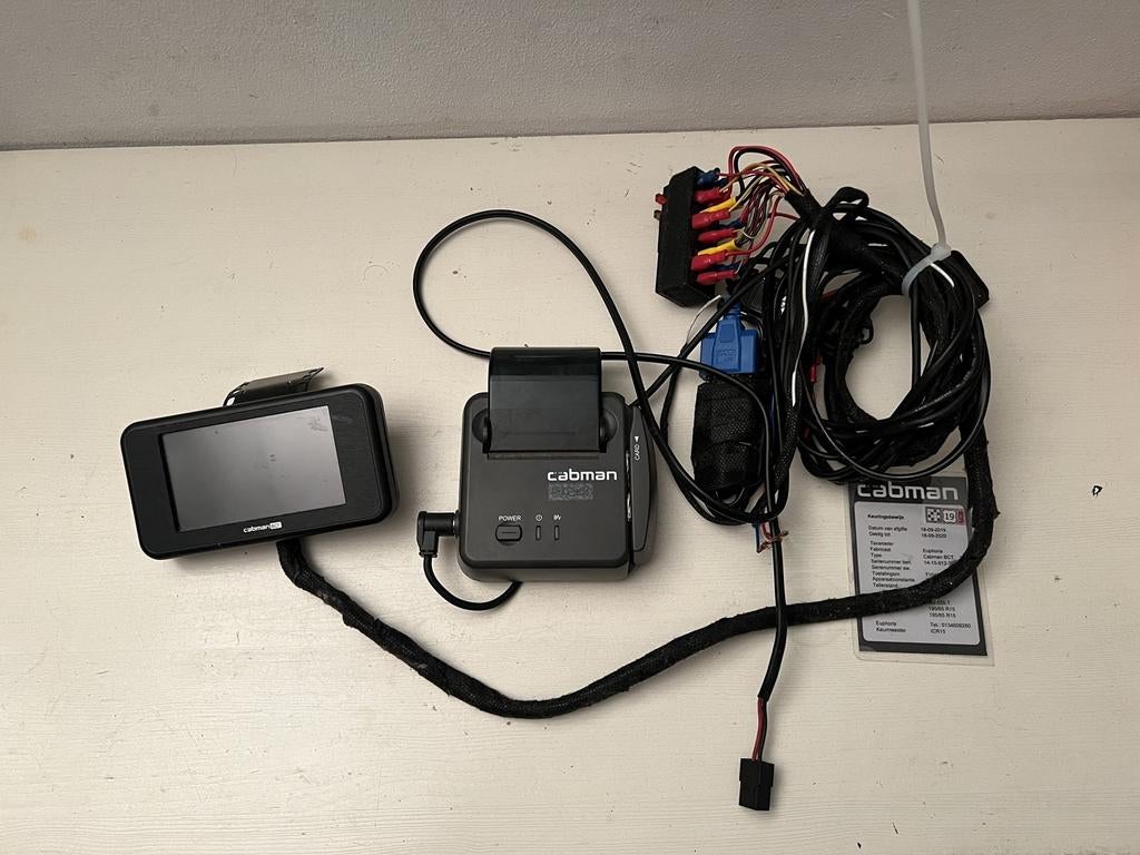 Cabman BCT taxi boordcomputer met printer, Ophalen of Verzenden, Gebruikt