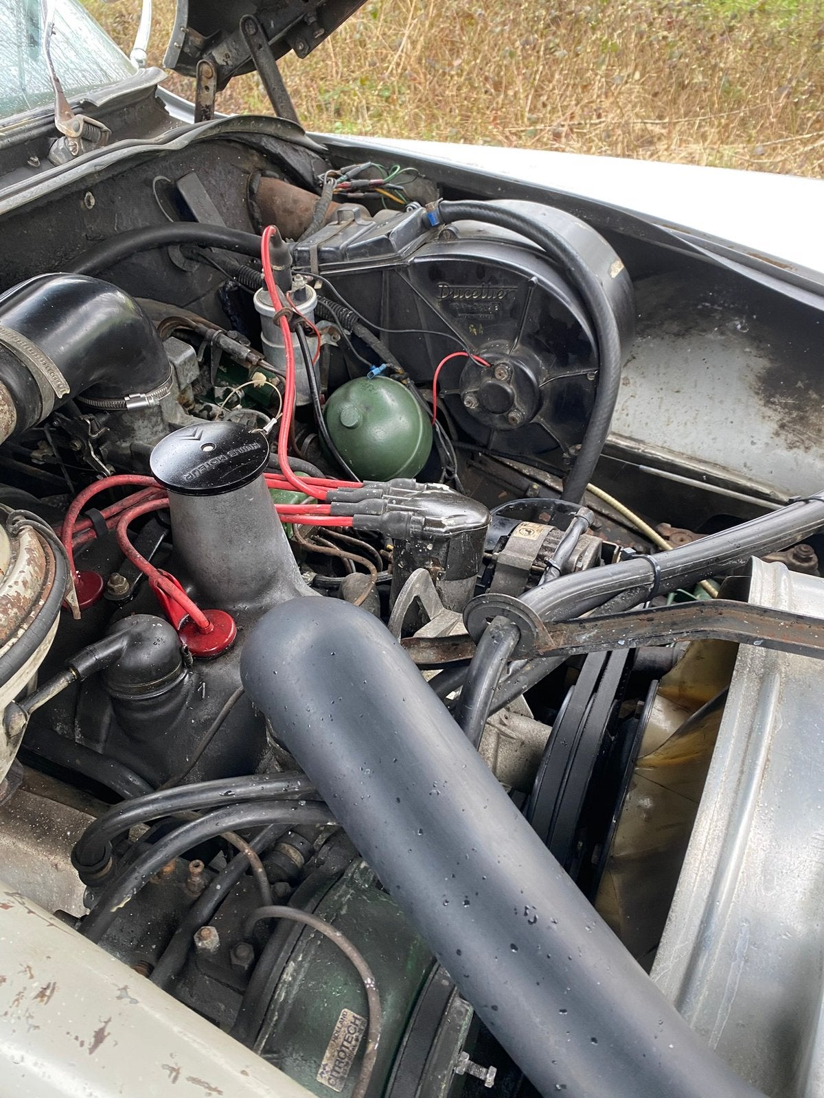 Citroën DS 21 pallas halfautomaat 1967 Grijs, foto 6