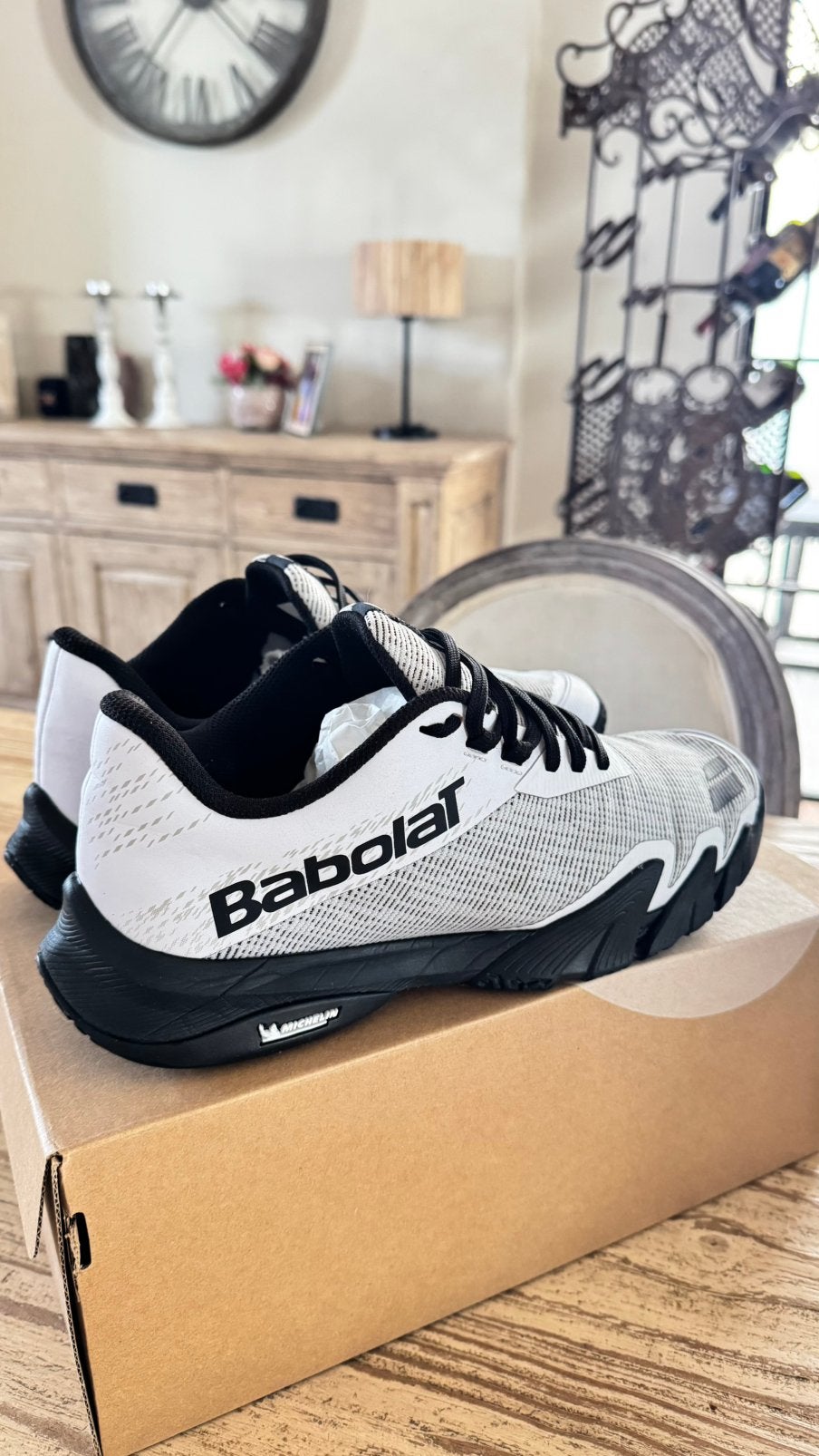Babolat padel schoenen (nieuw), Ophalen, Nieuw, Wit, Sportschoenen