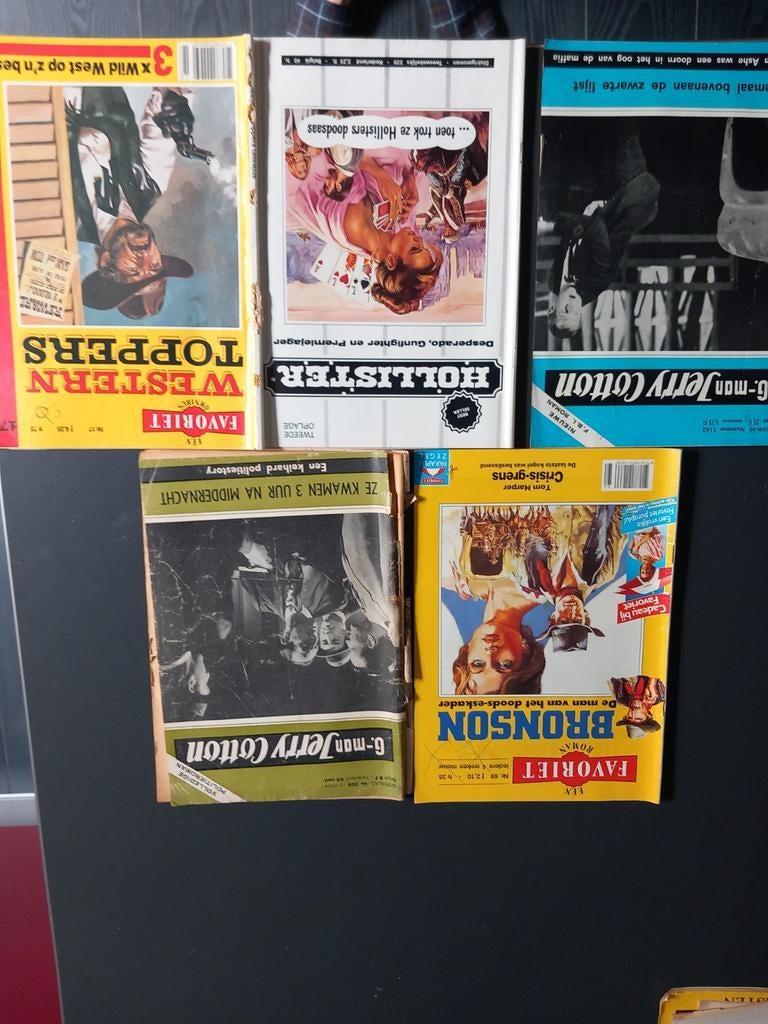 Diverse Western en Detective Romans - Favoriet, G-man, Ophalen of Verzenden, Gelezen, Diverse auteurs (o.a. Tom Harper), Nederland