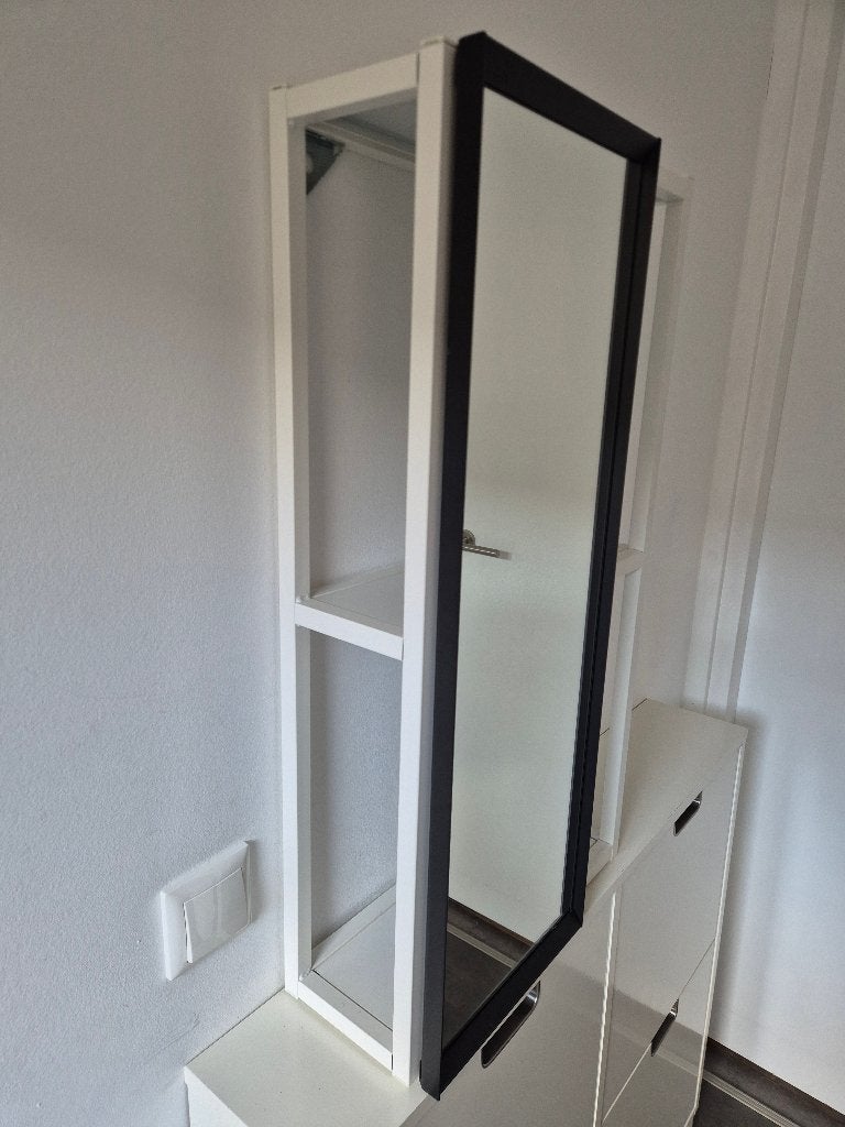Enhet spiegelkast wit 40x17x75 cm, Huis en Inrichting, Ophalen, Minder dan 50 cm, Spiegelkast, Zo goed als nieuw