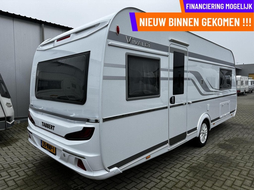 Tabbert VIVALDI 550E ENKELE BEDDEN, RONDZIT, LM VELG, Rondzit, Tabbert, 7 tot 8 meter, Bedrijf