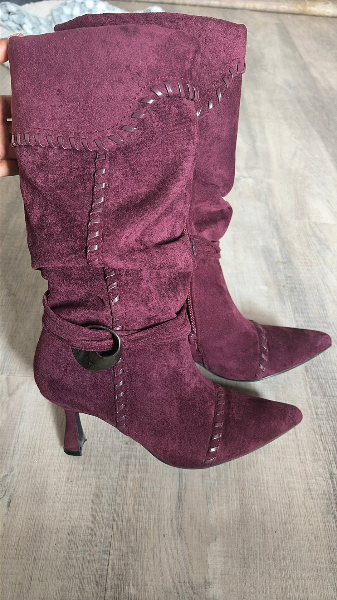 Laarzen, Kleding | Dames, Schoenen, Ophalen, Zo goed als nieuw, Zwart, Hoge laarzen