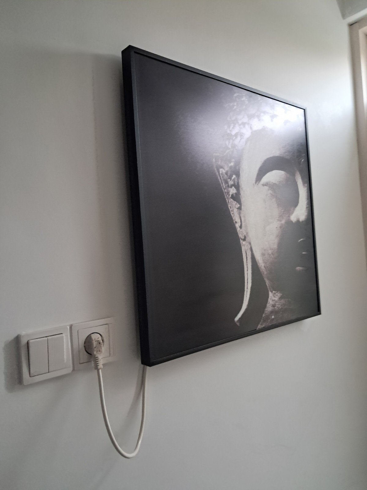 Schilderij met verwarmingselement - Boeddha, Ophalen, 50 – 75, Gebruikt, Schilderij