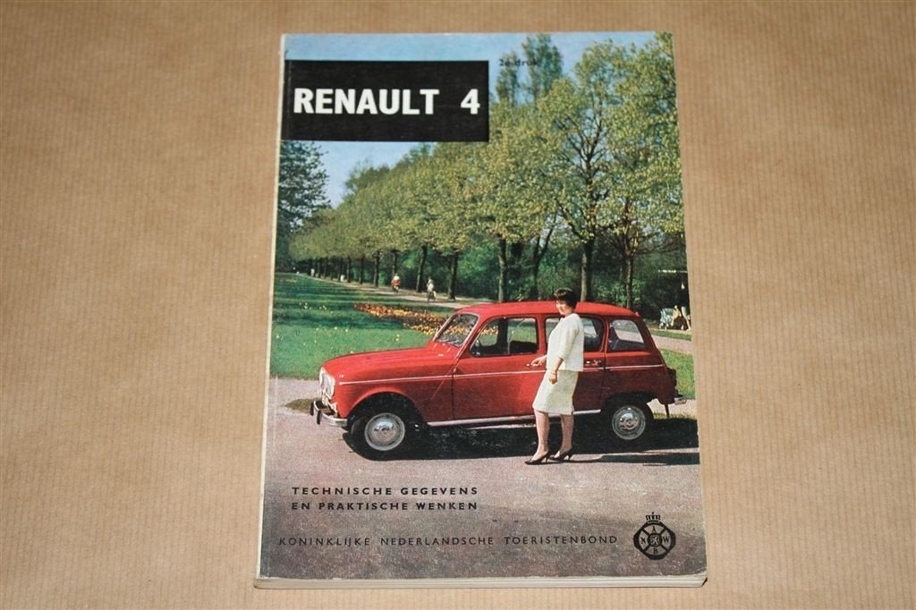 Renault 4 - Technische gegevens en praktische wenken 1967, Ophalen of Verzenden