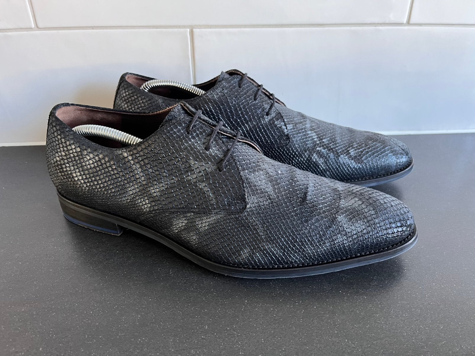 Floris van Bommel herenschoenen maat 9 / 43, Floris van Bommel, Overige kleuren, Floris van Bommel, Ophalen of Verzenden