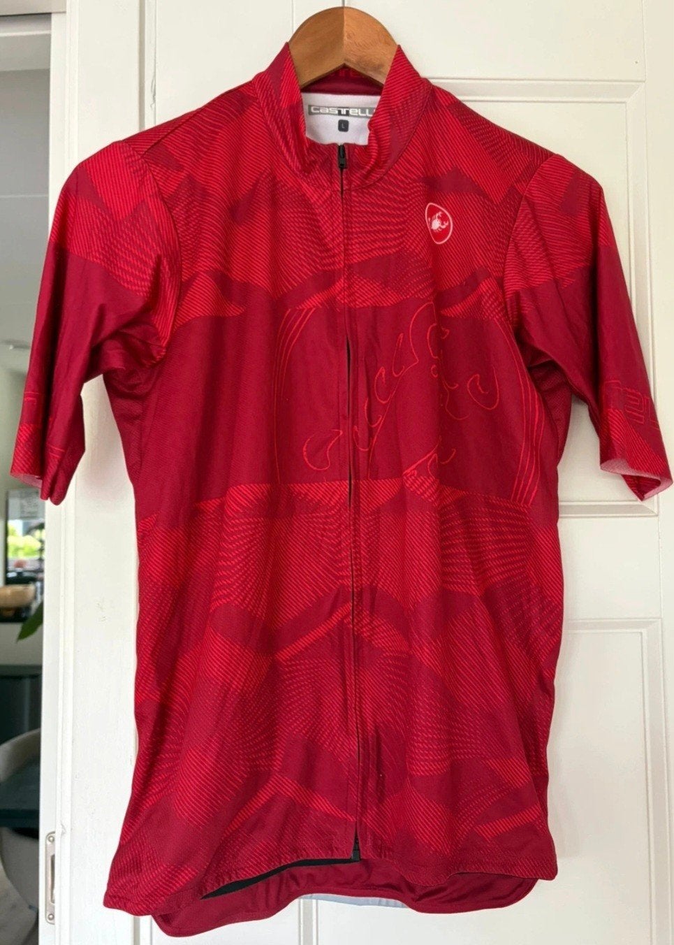 Castelli fietsshirt maat L - Zo goed als nieuw, Fietsen en Brommers, Fietsaccessoires | Fietskleding, Verzenden