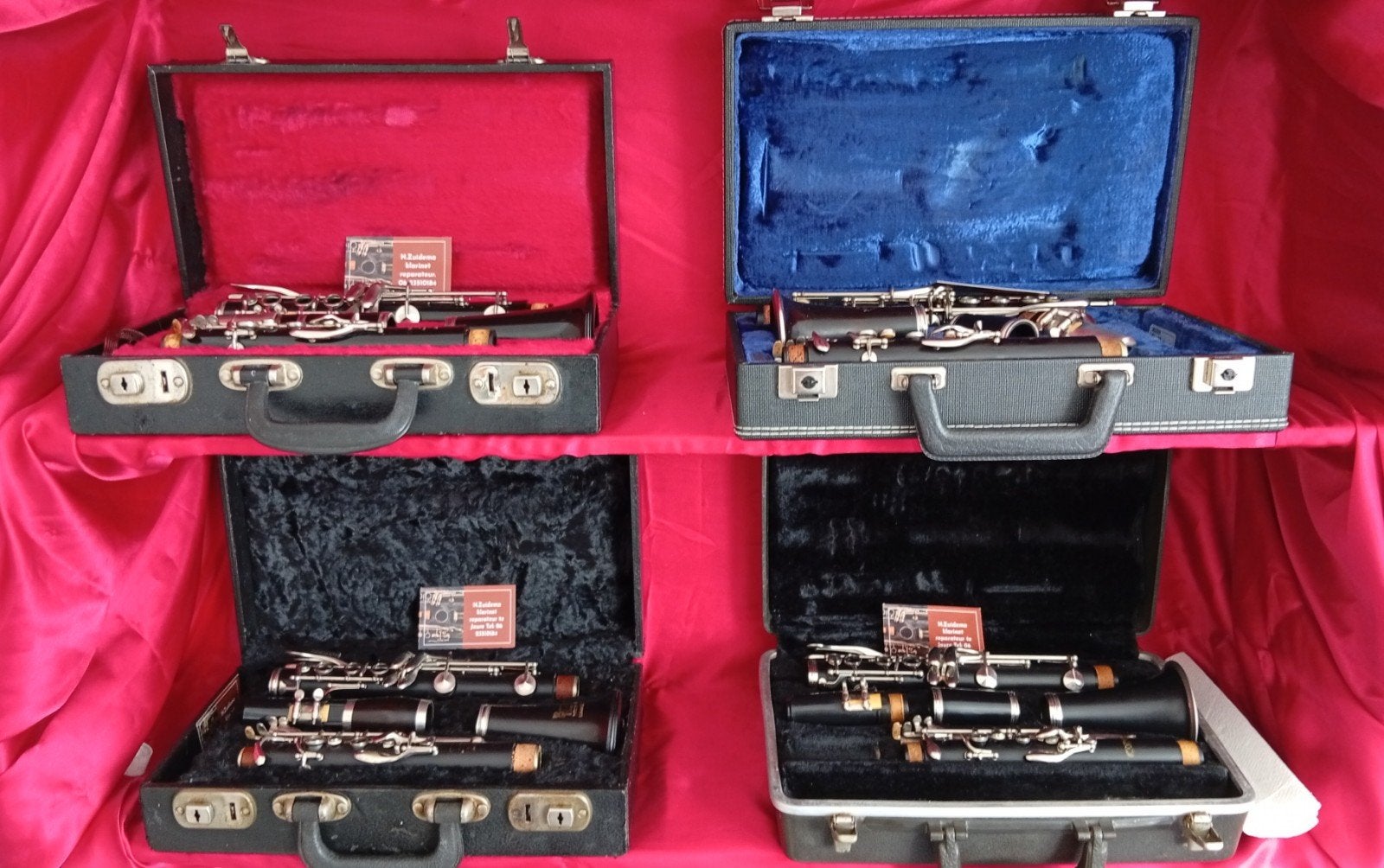 Klarinet Atelier Voor Gereviseerde Bes Klarinetten, Muziek en Instrumenten, Bes-klarinet, Ophalen of Verzenden, Zo goed als nieuw