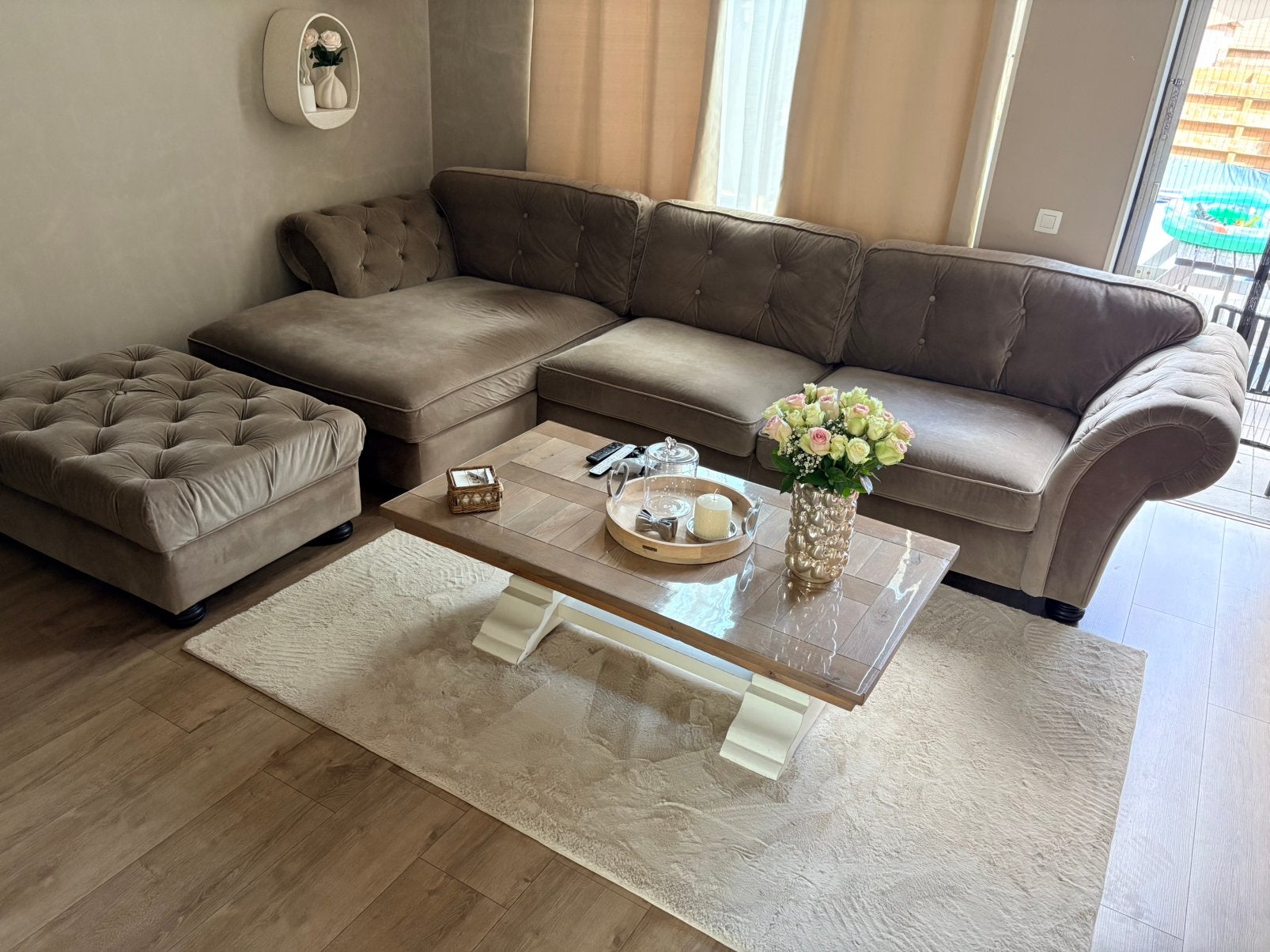 Hoekbank urban sofa, Huis en Inrichting, Banken | Complete zithoeken, Ophalen, Gebruikt