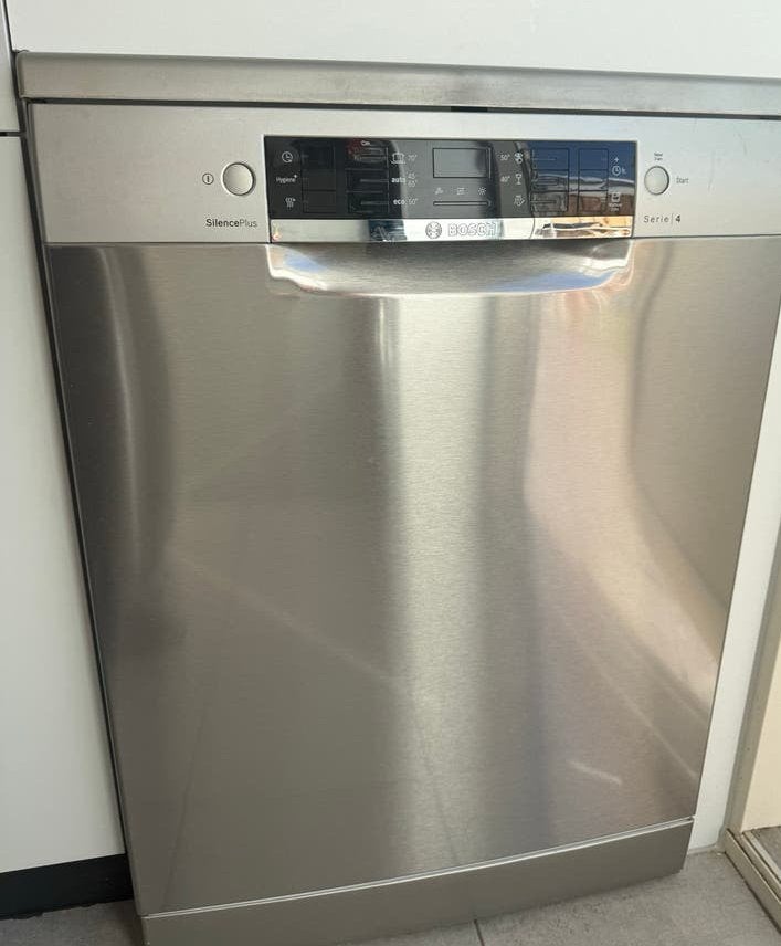 Bosch SilencePlus Serie 4 Vrijstaande Vaatwasser, Witgoed en Apparatuur, 60 cm of meer, Eco programma, Minder dan 10 liter, Ophalen of Verzenden