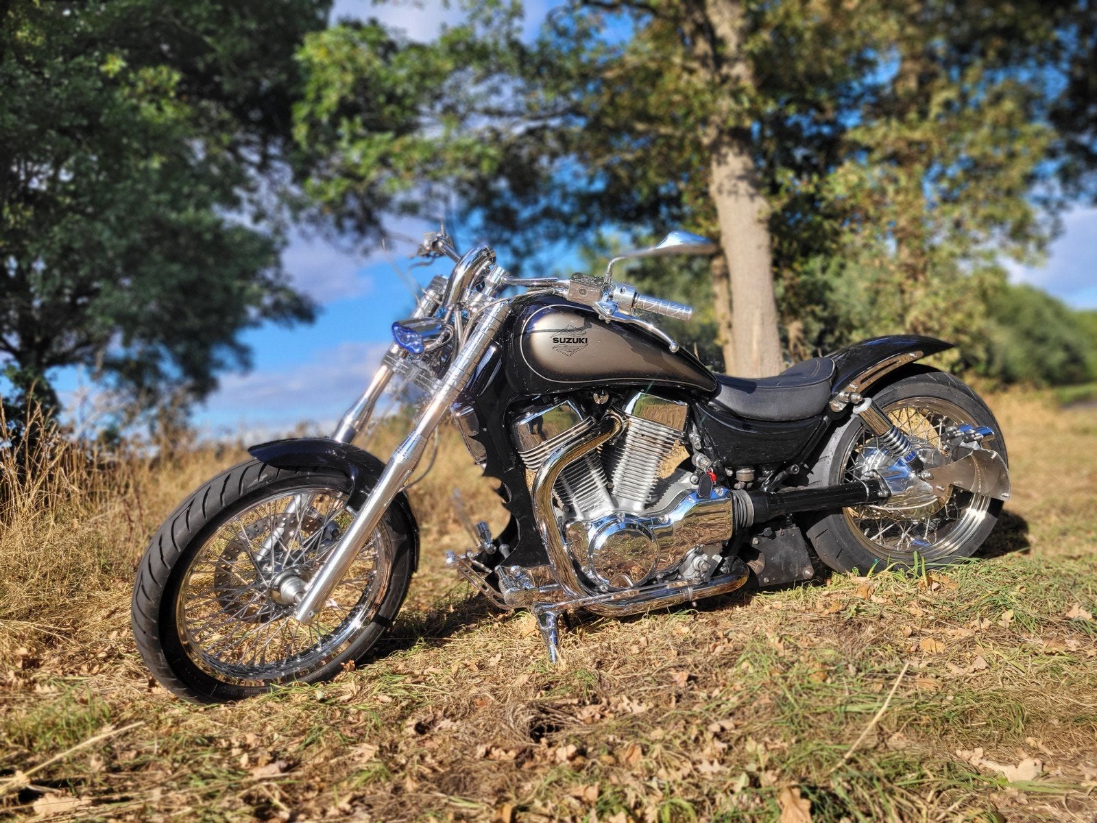 intruder vs1400, Motoren, 1360 cc, 2 cilinders, Chopper, Gebruikt
