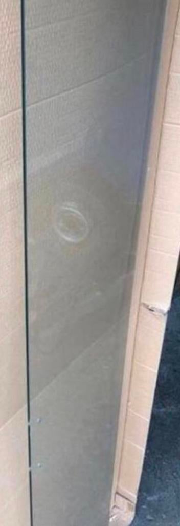 Glaspaneel/glasplaat/douchewand - Afm 120x200cm of 100x200cm, Ophalen, 160 cm of meer, Zo goed als nieuw, Glasplaat