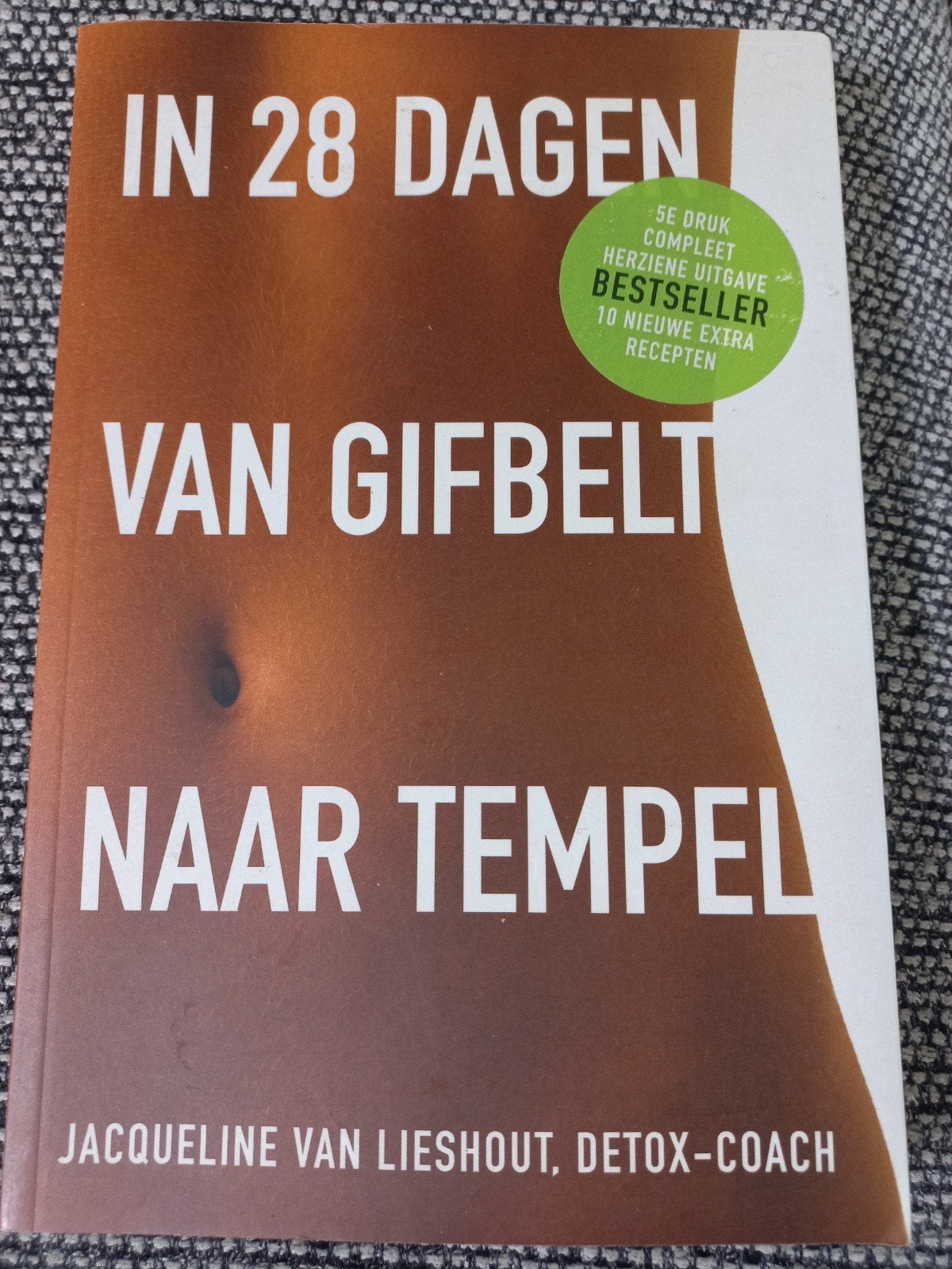 In 28 Dagen van Gifbelt naar Tempel -Jacqueline van Lieshout, Ophalen of Verzenden